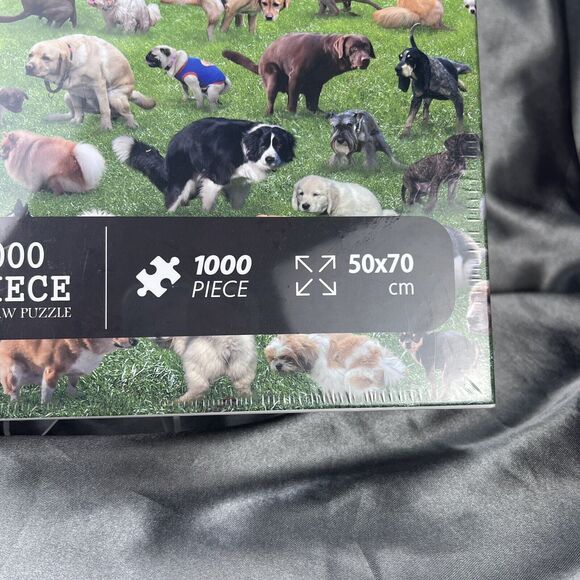 Pooping Puppies 1000 Piece Jigsaw‎ Puzzle Dogs 50x70 cm Gag Gift Funky Funny Toy - Picture 4 of 11